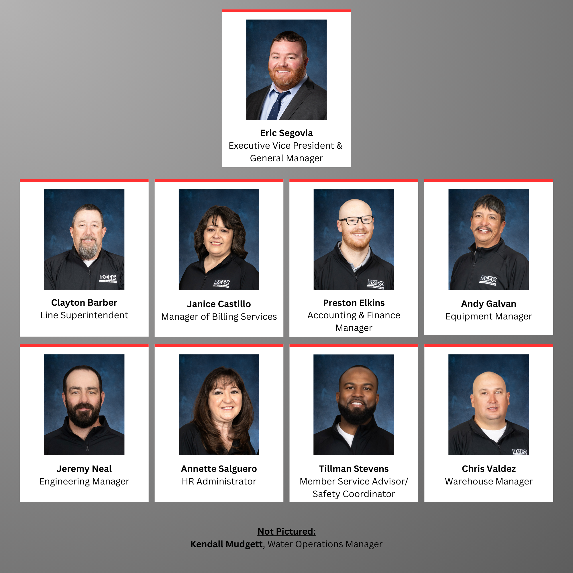 RCEC Management & Staff Team